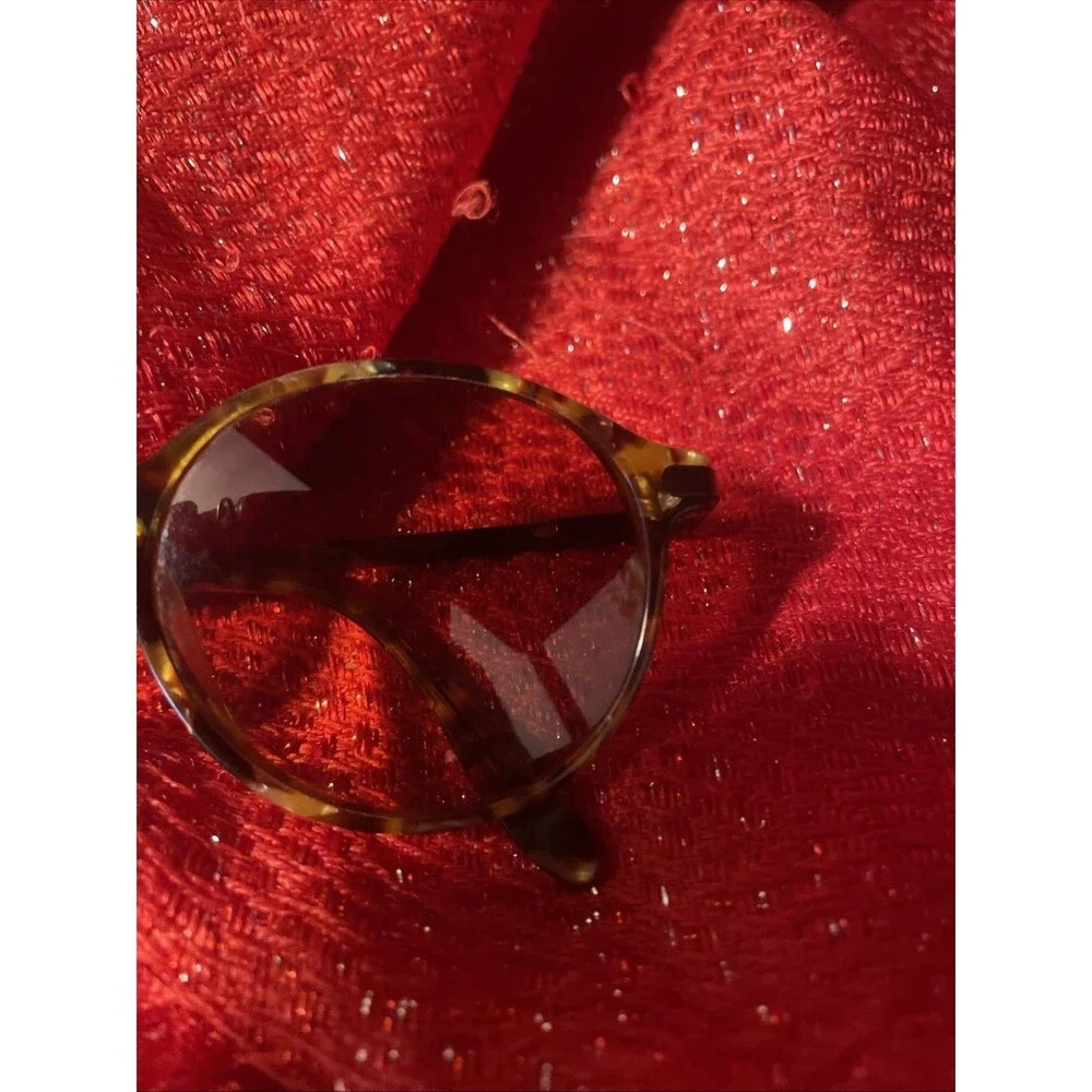 vintage serengeti sunglasses Tortoise Shell Brown Amber Lens Etched S